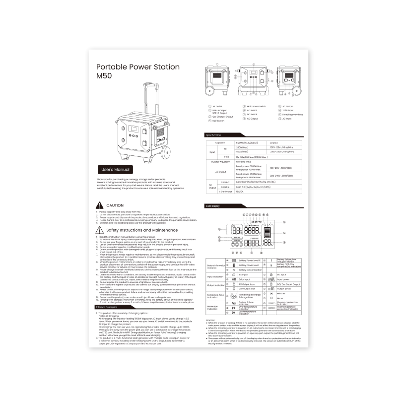 User manual